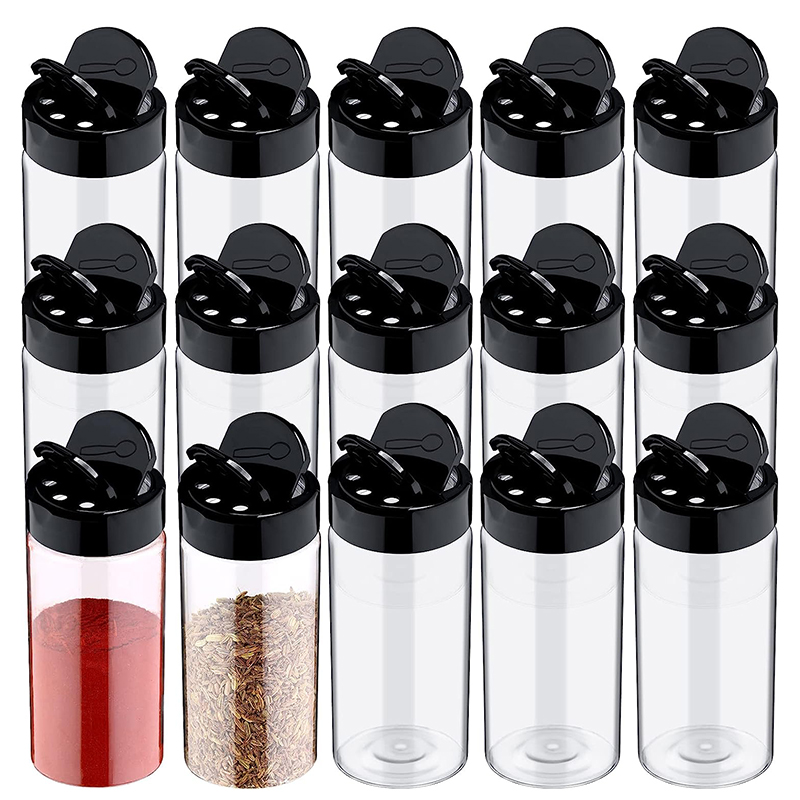 Camping Cooking Container - LMETJMA toples bumbu plastik bening dengan