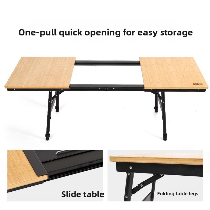 Meja Camping Aluminium IGT, Me - Camping Cooking Table ulasan dan harga