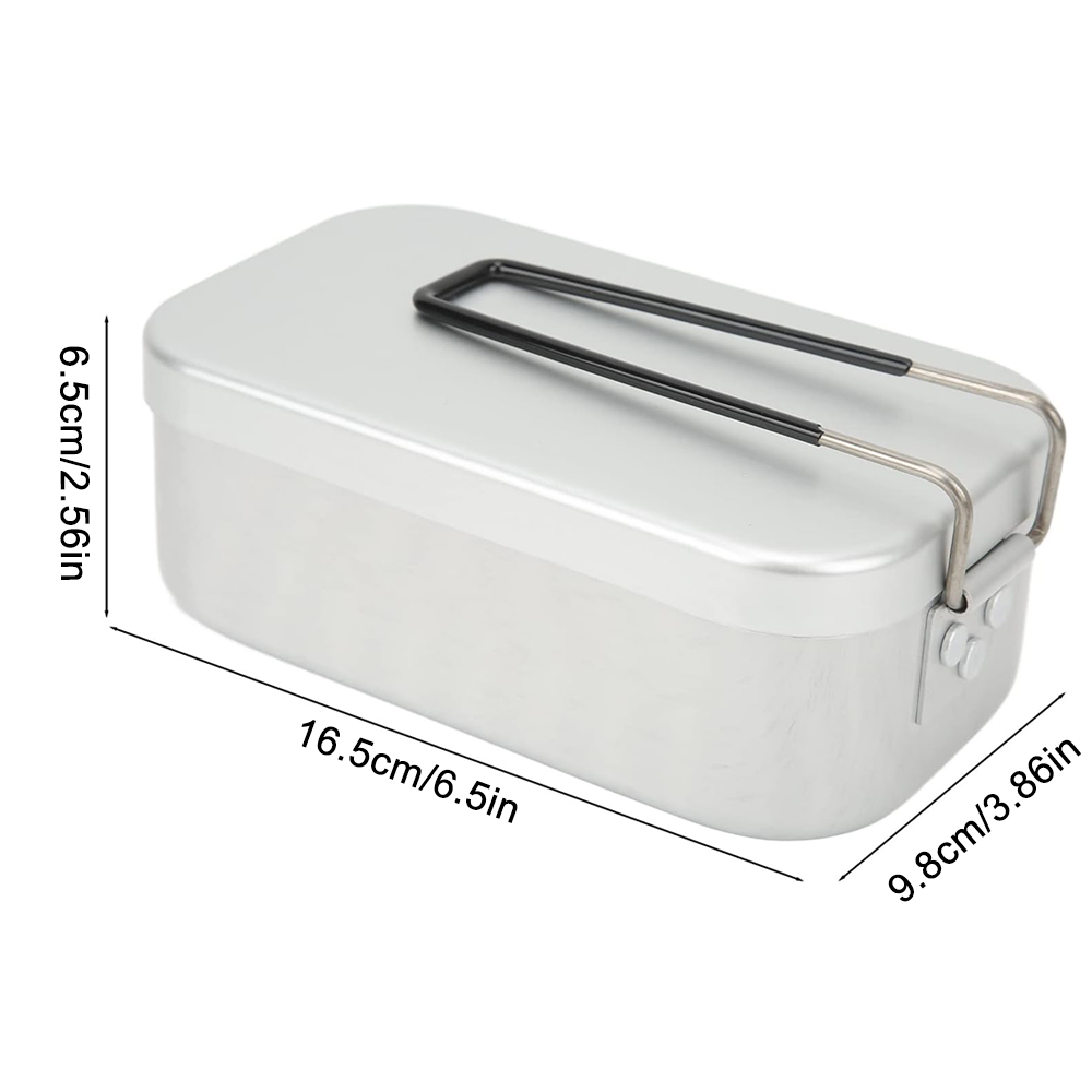 Kotak makan siang aluminium 80 - Camping Cooking Organizer ulasan dan harga