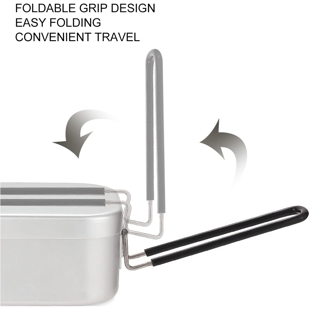 Kotak makan siang aluminium 80 - Camping Cooking Organizer ulasan dan harga