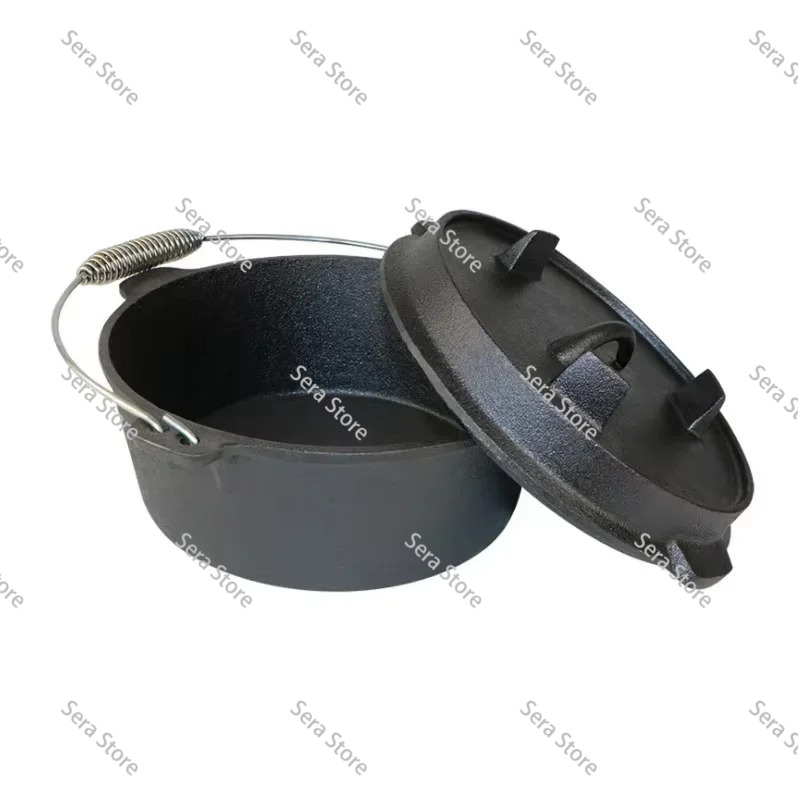 Panci Masak Besi Cor 25cm untu - Camp Dutch Oven Cast ulasan dan harga