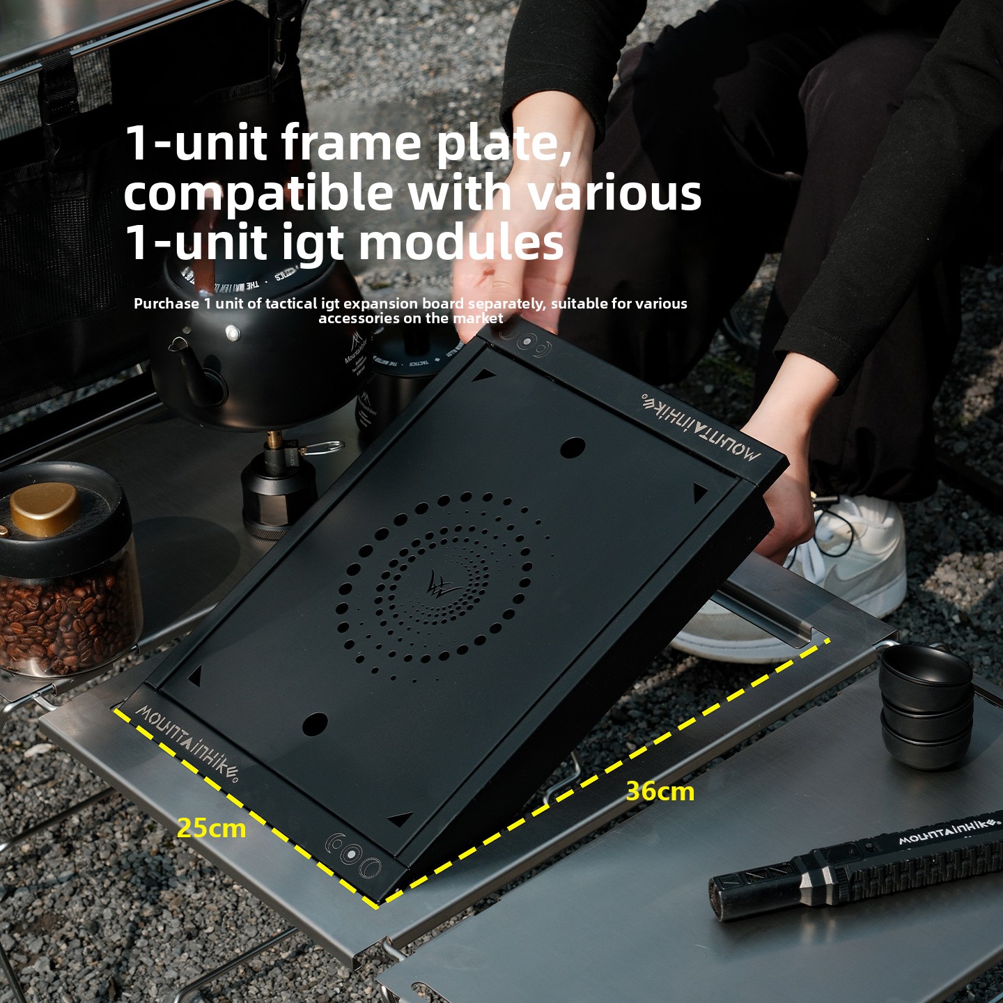 MOUNTAINHIKER 2026 IGT Rak Kom - Camping Cooking Table ulasan dan harga
