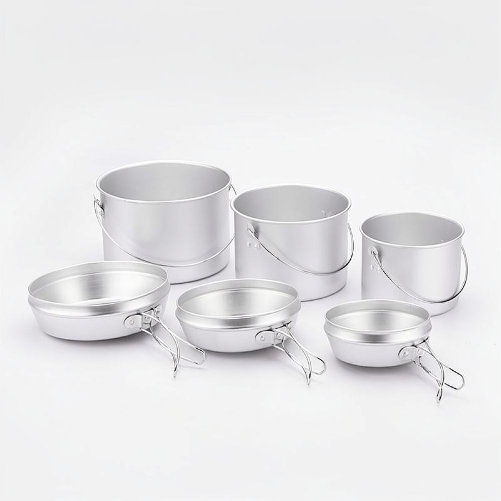 Peralatan Masak Aluminium untu - Camping Cooking Dining Set ulasan dan harga