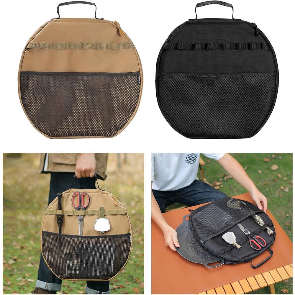 Tas Penyimpanan Wajan Panggang - Camping Cooking Organizer ulasan dan harga